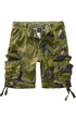 Men's pocket camouflage shorts