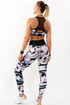 Functional women's leggings with print