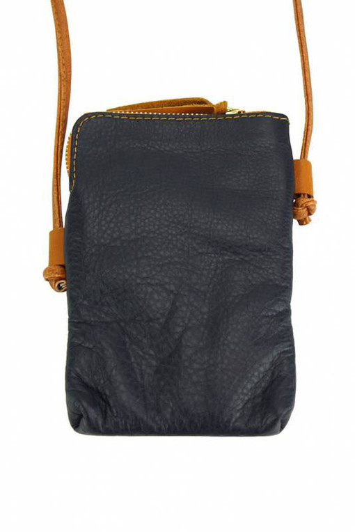Small leather crossbody handbag