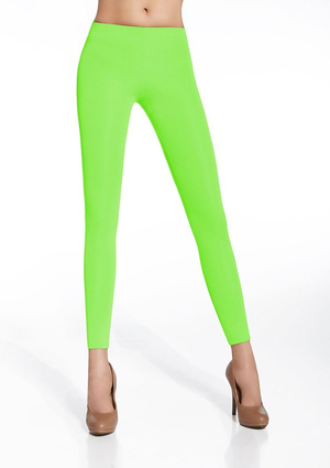 Women's leggings in a classic cut smooth material, comfortable to wear stitched rubber at the waist long pants comfortable
