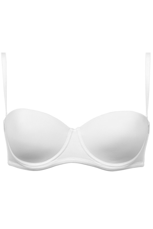 Bra for evening dress with detachable straps