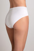 Cotton panties with high decorative waistband - 3 pcs
