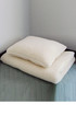 Comfortable wool pillow 50x60 cm