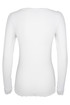 Cotton long sleeve T-shirt with lace trims