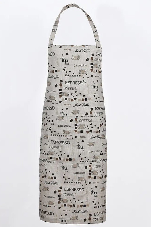 Retro apron for coffee lovers
