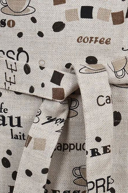 Retro apron for coffee lovers