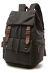 Canvas backpack for school