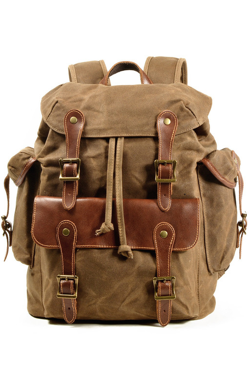 Hiking retro outdoor backpack