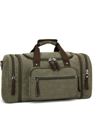 Travel bag: expandable with zippers on each side up to 5 cm three side pockets on the perimeter for essentials main