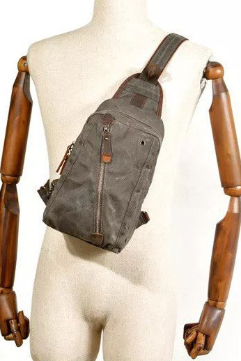 Urban canvas one shoulder backpack