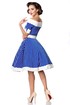 Women's vintage dress with polka dots