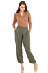 Women's trousers with elastic waist