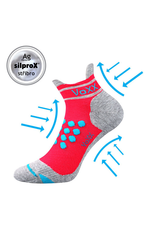 Antibacterial ankle socks