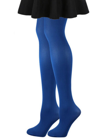 Women's cheerful 50 DEN tights from Czech brand Boma monochrome classic and bold colours without reinforced toe and seat