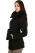 Women's coat with fur on the hood