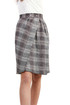 Women's wrap skirt in linen