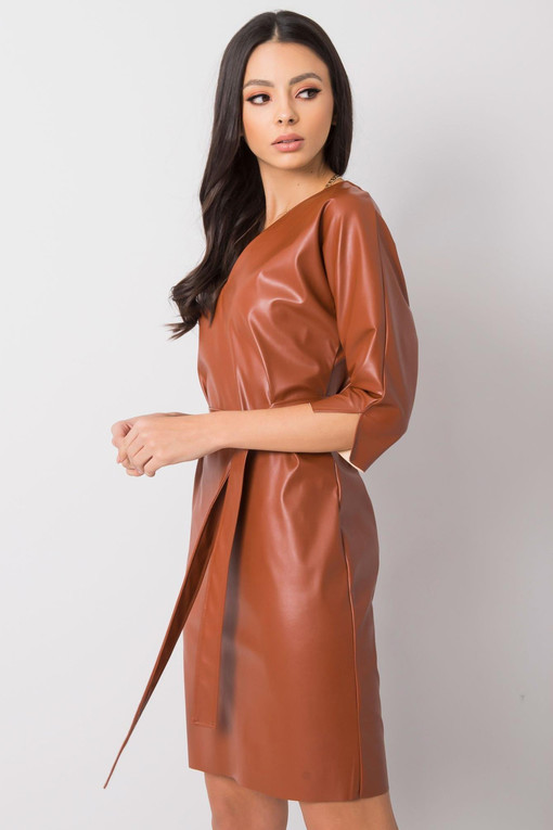Leatherette dress