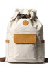 Large canvas backpack