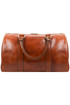 Small travel bag genuine leather