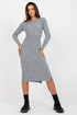Women's knitted midi dress