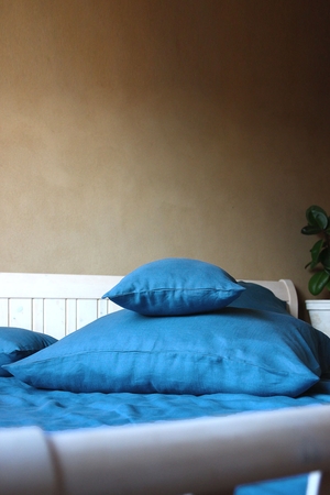 100% hemp pillowcase for a large pillow from Lotika, designed and sewn by Lotika;with love and care in the Czech