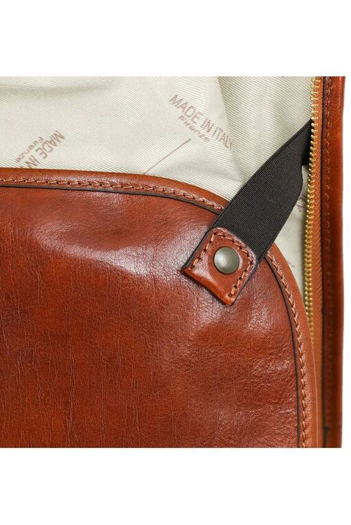 Italian Leather Garment Bag