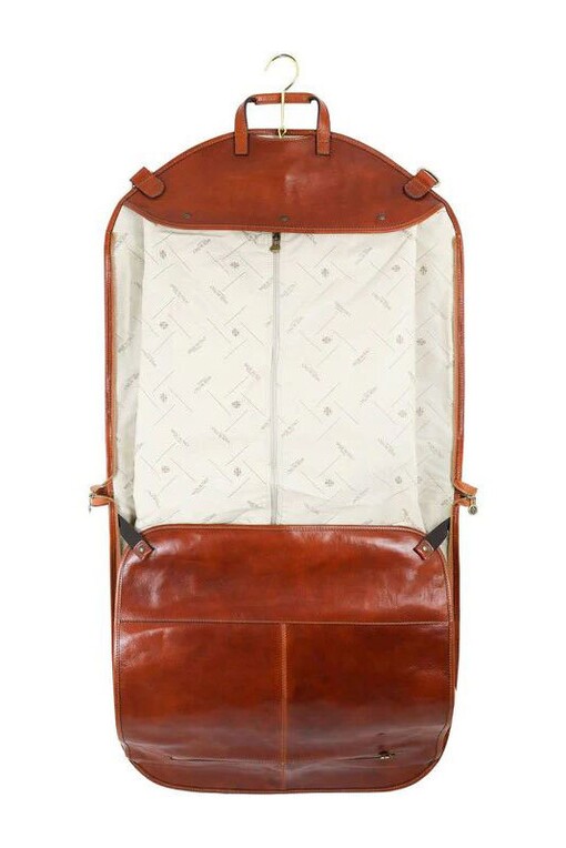 Italian Leather Garment Bag