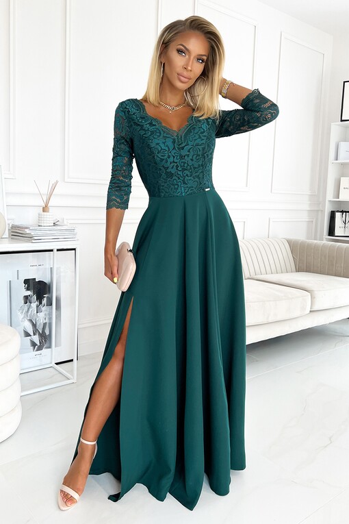 Long elegant ball gown dress
