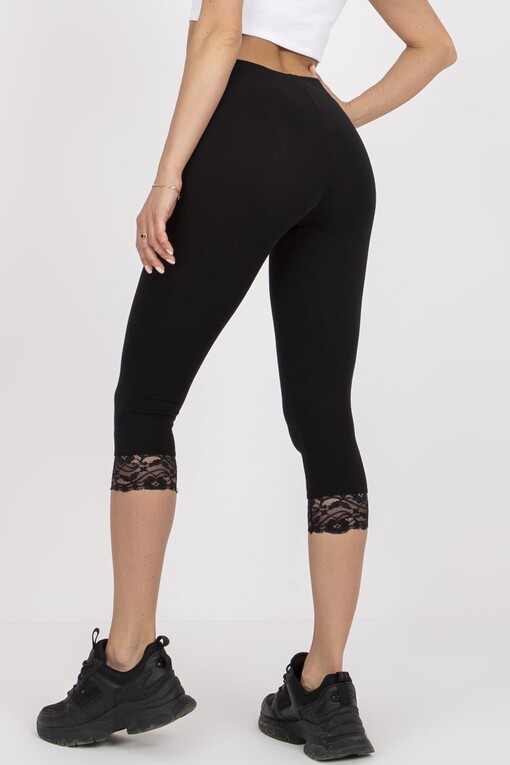 Leggings 3/4 with lace