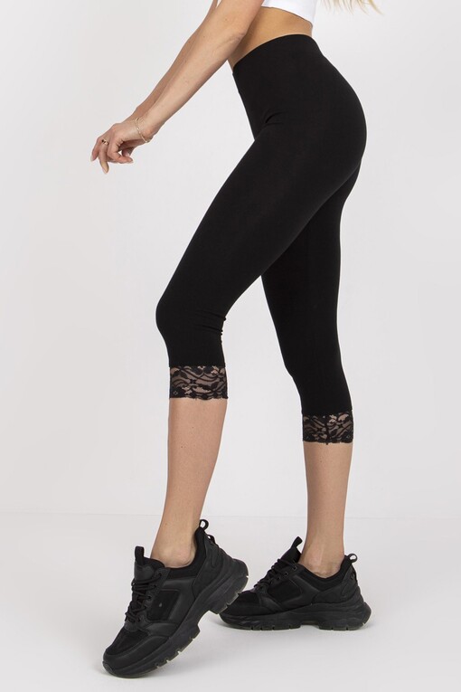 Leggings 3/4 with lace