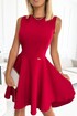 Red sexy evening dress