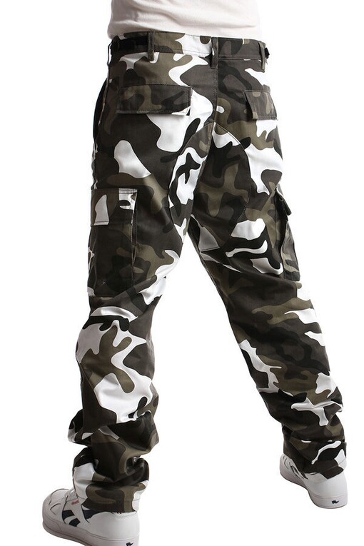 Men's camouflage trousers