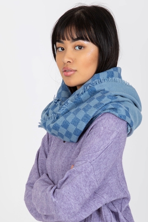 Scarf with plaid pattern in many colourful, pastel variants circular, wide non-floaty, gives a rich impression nice gift a