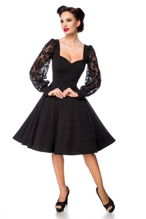Short black ball gown evening dresses