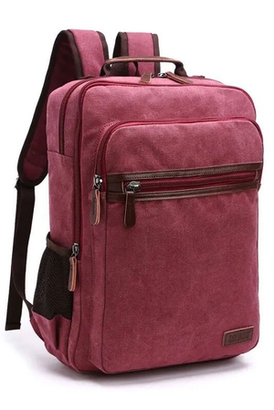 School backpack for second grade: a total of 4 zippered compartments two large main compartments with top zipper closure in