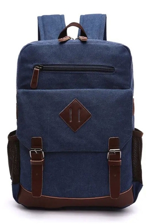 A backpack for school and the city: two main zippered compartments inside compartment for laptop, tablet, school supplies, A4