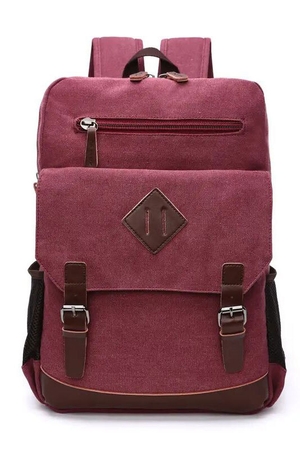 A backpack for school and the city: two main zippered compartments inside compartment for laptop, tablet, school supplies, A4