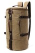 canvas travel bag and backpack 2in1 
