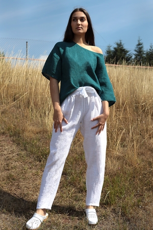 How to Style Linen Pants: What to Wear With Linen Pants – de Linum