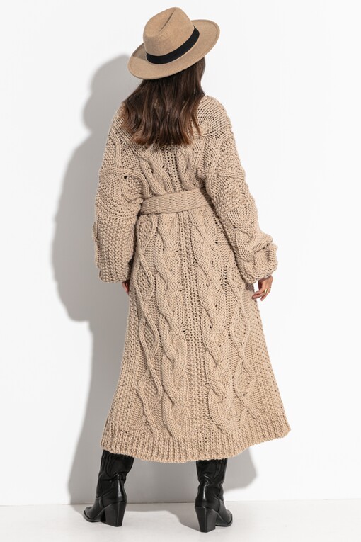 Cardigan with wool