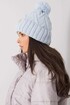 Warm cap made of wool