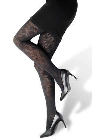 Velvet softness and elegant style come together in our women's patterned nylons. These nylons combine quality, comfort and
