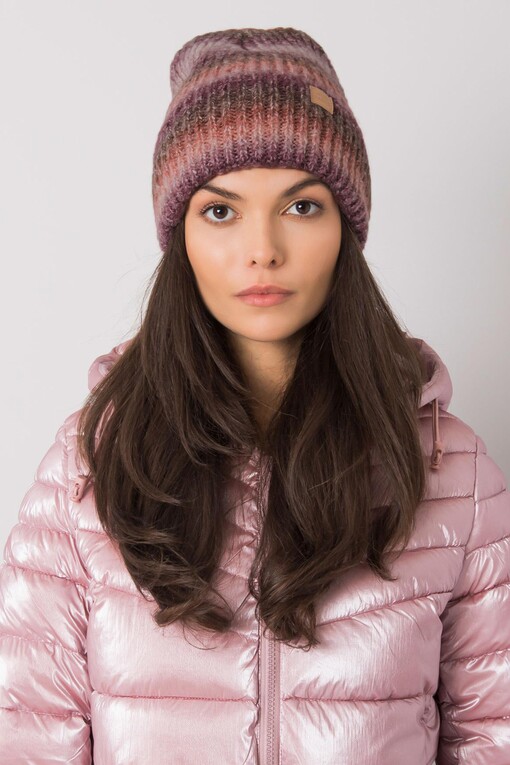 Knitted cap made of wool
