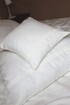 100% linen pillowcase with lace 70x50 cm