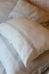 100% linen pillowcase with lace 70x90 cm