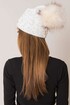 Women's brindle wool cap
