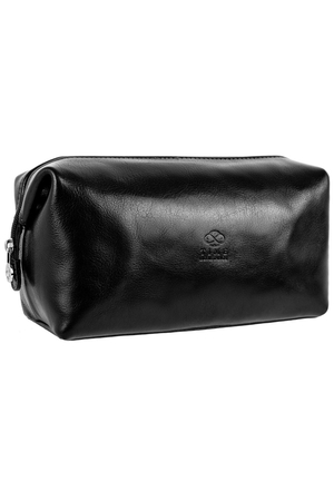 Leather Italian luxury cosmetic bag for demanding customers who are not satisfied with the usual product. made of luxury