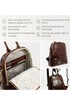 Luxury leather backpack Convertible 2 in 1