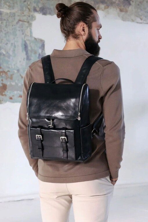 Backpack with buckles Premium